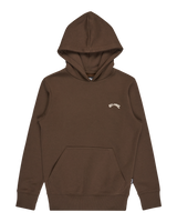 The Billabong Boys Boys Arch Hoodie in Dark Cedar