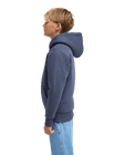 The Billabong Boys Boys Arch Sherpa Zip Hoodie in Ombre Blue