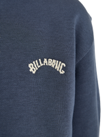 The Billabong Boys Boys Arch Sherpa Zip Hoodie in Ombre Blue