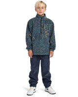 The Billabong Boys Boys Adventure Division Boundary 1/2 Zip Fleece Jacket in Navy