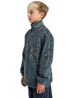 The Billabong Boys Boys Adventure Division Boundary 1/2 Zip Fleece Jacket in Navy