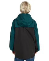 The Billabong Boys Boys Adventure Division Transport Windbreaker Jacket in Black