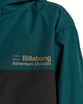 The Billabong Boys Boys Adventure Division Transport Windbreaker Jacket in Black
