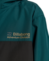 The Billabong Boys Boys Adventure Division Transport Windbreaker Jacket in Black
