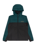The Billabong Boys Boys Adventure Division Transport Windbreaker Jacket in Black