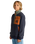 The Billabong Boys Boys Adventure Division Boundary Shore Fleece Jacket in Ombre Blue