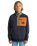 The Billabong Boys Boys Adventure Division Boundary Shore Fleece Jacket in Ombre Blue