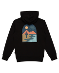 The Billabong Boys Boys Adventure Division Compass Hoodie in Black