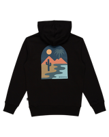The Billabong Boys Boys Adventure Division Compass Hoodie in Black
