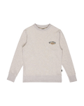 The Billabong Boys Boys Foundation Sweatshirt in Light Grey Heather