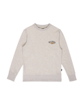The Billabong Boys Boys Foundation Sweatshirt in Light Grey Heather