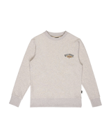 The Billabong Boys Boys Foundation Sweatshirt in Light Grey Heather
