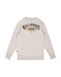 The Billabong Boys Boys Foundation Sweatshirt in Light Grey Heather