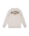 The Billabong Boys Boys Foundation Sweatshirt in Light Grey Heather