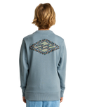 The Billabong Boys Boys Foundation Sweatshirt in Washed Blue