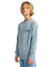The Billabong Boys Boys Foundation Sweatshirt in Washed Blue