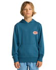 The Billabong Boys Boys Foundation Hoodie in Real Teal