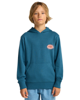 The Billabong Boys Boys Foundation Hoodie in Real Teal