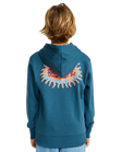 The Billabong Boys Boys Foundation Hoodie in Real Teal