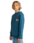 The Billabong Boys Boys Foundation Hoodie in Real Teal