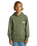 The Billabong Boys Boys Foundation Hoodie in Moss Green
