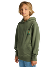 The Billabong Boys Boys Foundation Hoodie in Moss Green