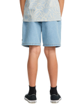 The Billabong Boys Boys Larry Cord Denim Shorts in Bleach