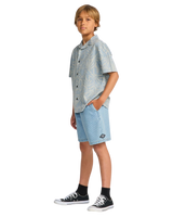 The Billabong Boys Boys Larry Cord Denim Shorts in Bleach