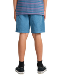 The Billabong Boys Boys Larry Cord Shorts in Real Teal