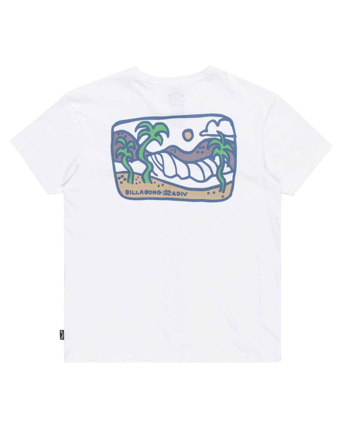 The Billabong Boys Boys Adventure Division Shine T-Shirt in White