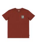 The Billabong Boys Boys Stamp T-Shirt in Brick