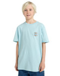 The Billabong Boys Boys Rotor Fill T-Shirt in Dusty Blue