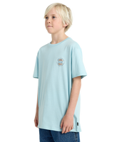 The Billabong Boys Boys Rotor Fill T-Shirt in Dusty Blue
