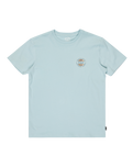 The Billabong Boys Boys Rotor Fill T-Shirt in Dusty Blue