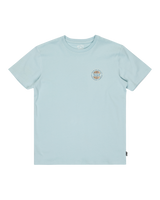 The Billabong Boys Boys Rotor Fill T-Shirt in Dusty Blue