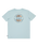 The Billabong Boys Boys Rotor Fill T-Shirt in Dusty Blue