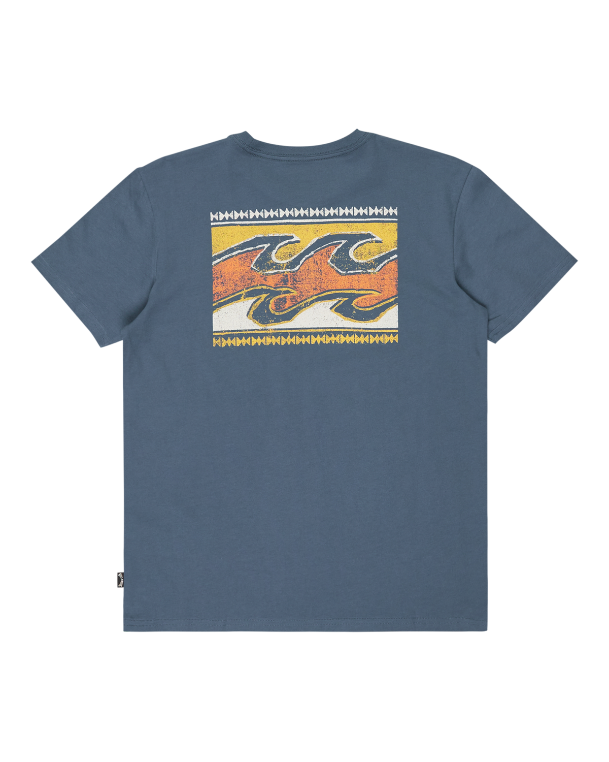 The Billabong Boys Boys Crayon Wave T-Shirt in Slate Blue
