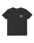 The Billabong Boys Boys Crayon Wave T-Shirt in Washed Black