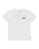 The Billabong Boys Boys Crayon Wave T-Shirt in White