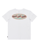 The Billabong Boys Boys Crayon Wave T-Shirt in White
