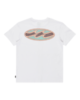 The Billabong Boys Boys Crayon Wave T-Shirt in White