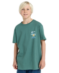 The Billabong Boys Boys Gimmick T-Shirt in Sagebrush