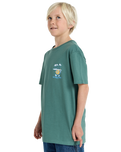The Billabong Boys Boys Gimmick T-Shirt in Sagebrush