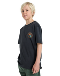 The Billabong Boys Boys Adventure Division Rockies T-Shirt in Dark Navy