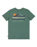The Billabong Boys Boys Adventure Division Range T-Shirt in Sagebrush