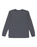 The Billabong Boys Boys Crayon Wave Long Sleeve T-Shirt in Ombre Blue