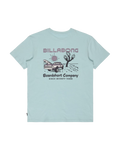 The Billabong Boys Boys Tailgating T-Shirt in Dusty Blue
