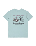 The Billabong Boys Boys Tailgating T-Shirt in Dusty Blue