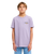 The Billabong Boys Boys Burn Out T-Shirt in Purple Ash