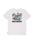 The Billabong Boys Boys Rush To Relax T-Shirt in White
